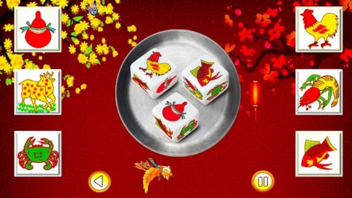 trò chơi bầu cua tôm cá đã thu hút được sự quan tâm của rất nhiều người chơi.